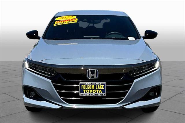 used 2022 Honda Accord Hybrid car, priced at $23,756