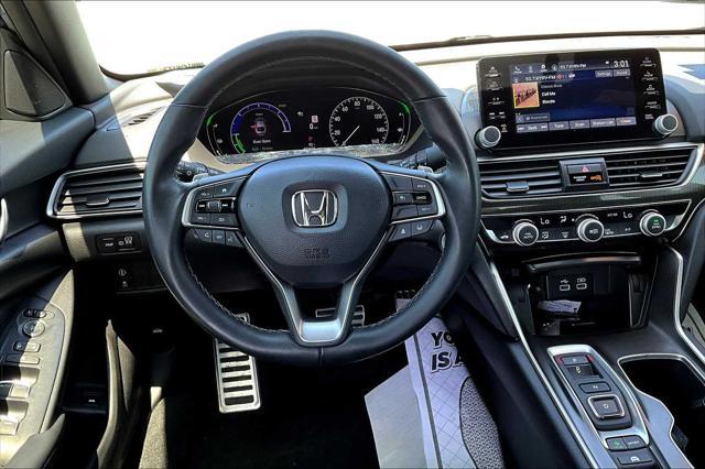 used 2022 Honda Accord Hybrid car, priced at $23,756