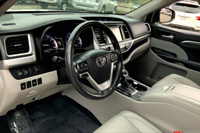 used 2017 Toyota Highlander car, priced at $23,476