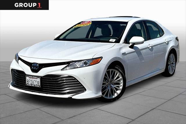 used 2018 Toyota Camry Hybrid car, priced at $25,256