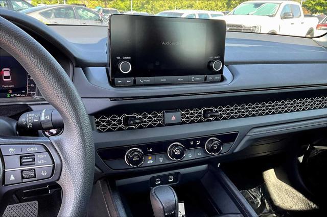 used 2024 Honda Accord car, priced at $25,956