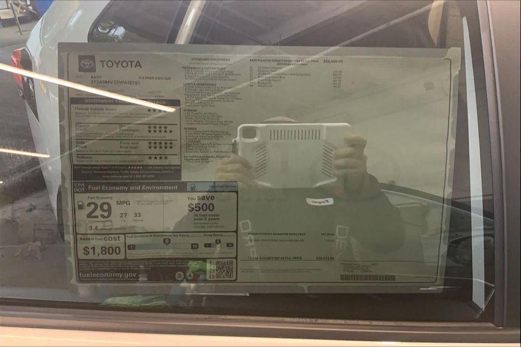 new 2025 Toyota RAV4 car, priced at $38,574