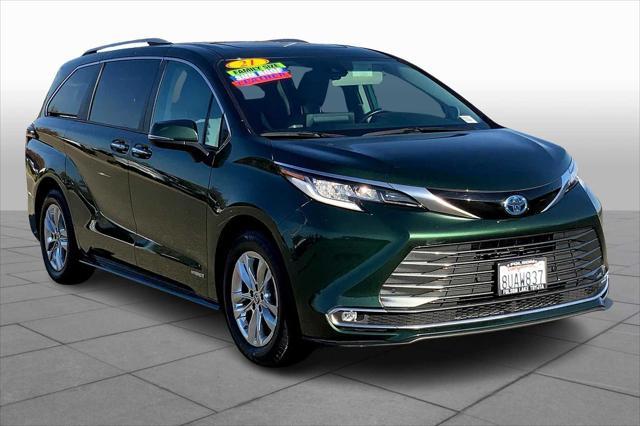 used 2021 Toyota Sienna car, priced at $40,462