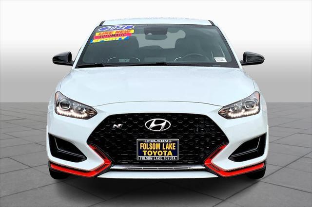 used 2021 Hyundai Veloster car, priced at $22,956