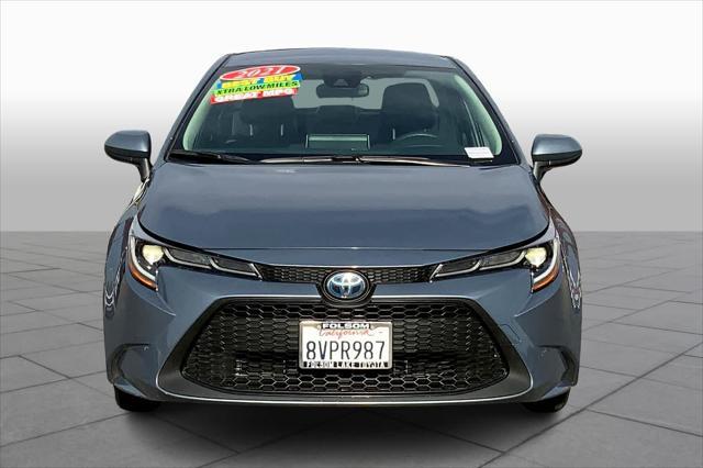 used 2021 Toyota Corolla Hybrid car, priced at $21,476