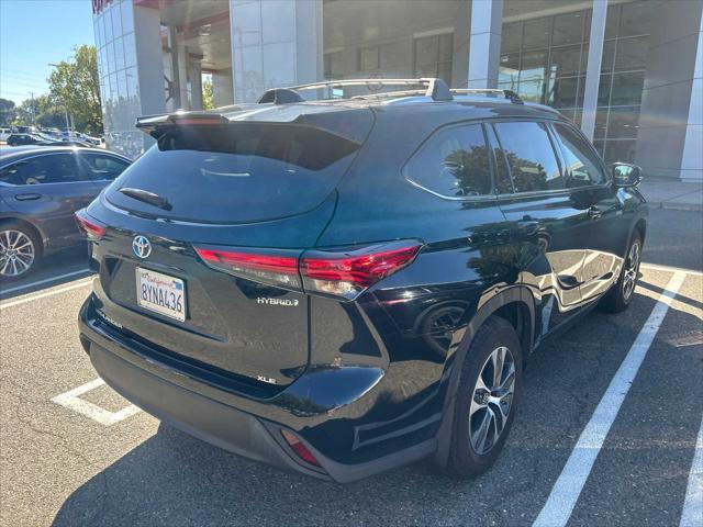 used 2021 Toyota Highlander Hybrid car, priced at $42,976