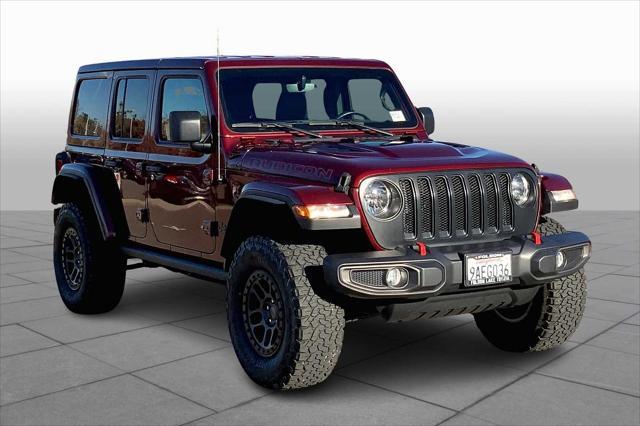 used 2021 Jeep Wrangler Unlimited car, priced at $37,976