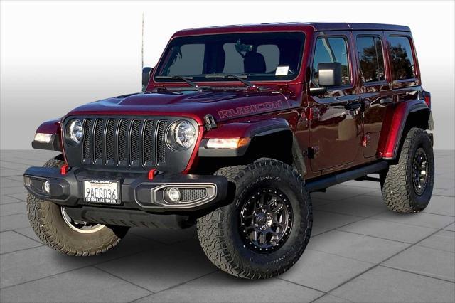 used 2021 Jeep Wrangler Unlimited car, priced at $37,976