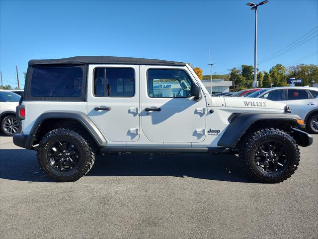 used 2021 Jeep Wrangler Unlimited car, priced at $33,991