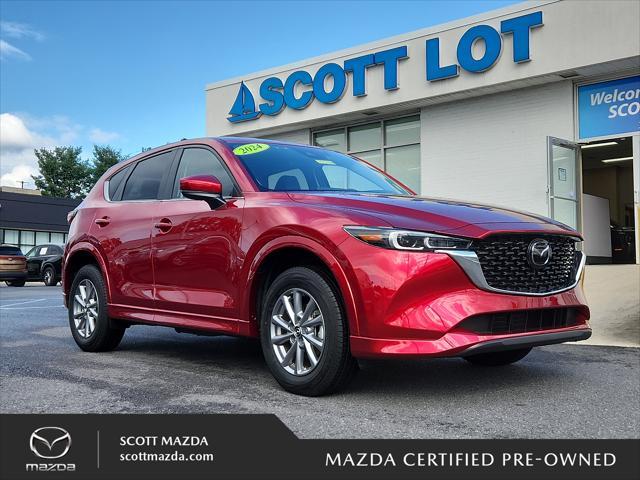 used 2024 Mazda CX-5 car, priced at $27,995