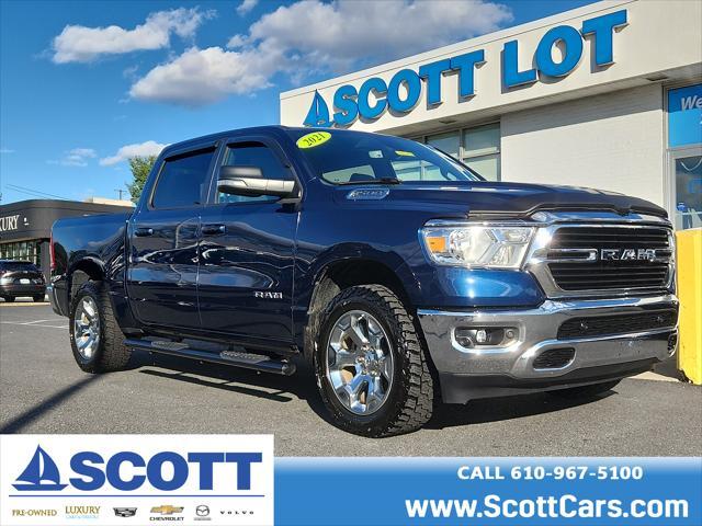 used 2021 Ram 1500 car, priced at $34,995