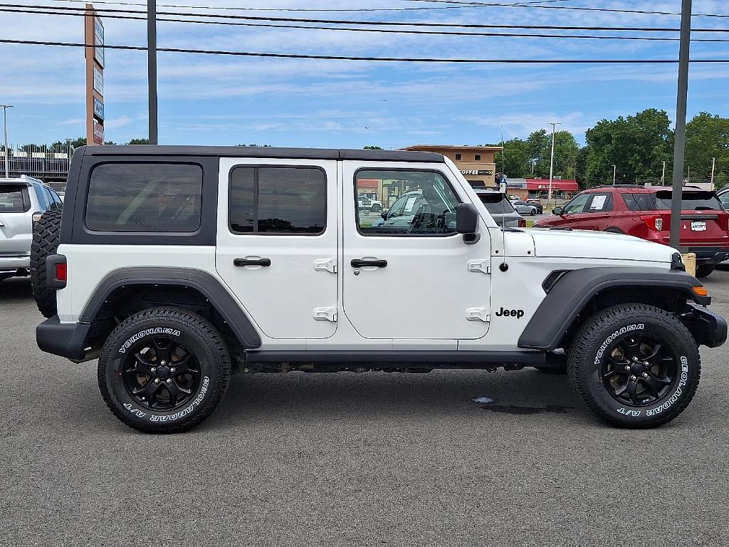 used 2021 Jeep Wrangler Unlimited car, priced at $32,995