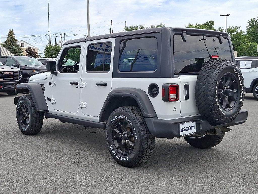 used 2021 Jeep Wrangler Unlimited car, priced at $32,995