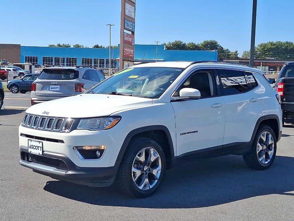 used 2021 Jeep Compass car, priced at $17,595