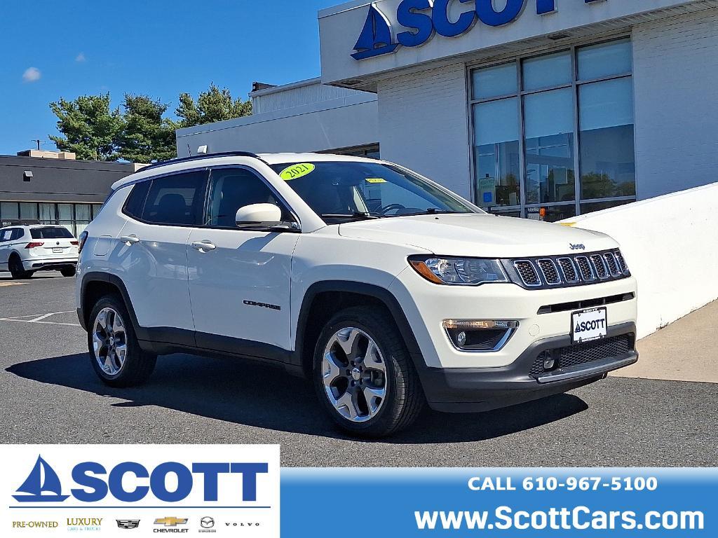 used 2021 Jeep Compass car, priced at $17,595