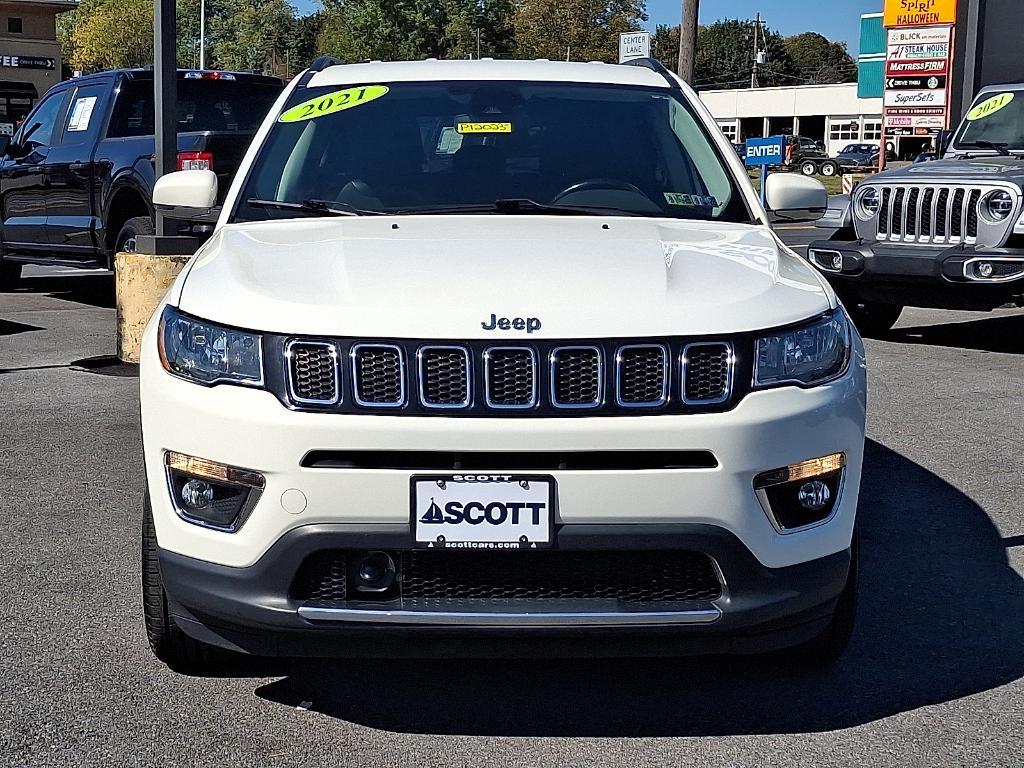 used 2021 Jeep Compass car, priced at $17,595