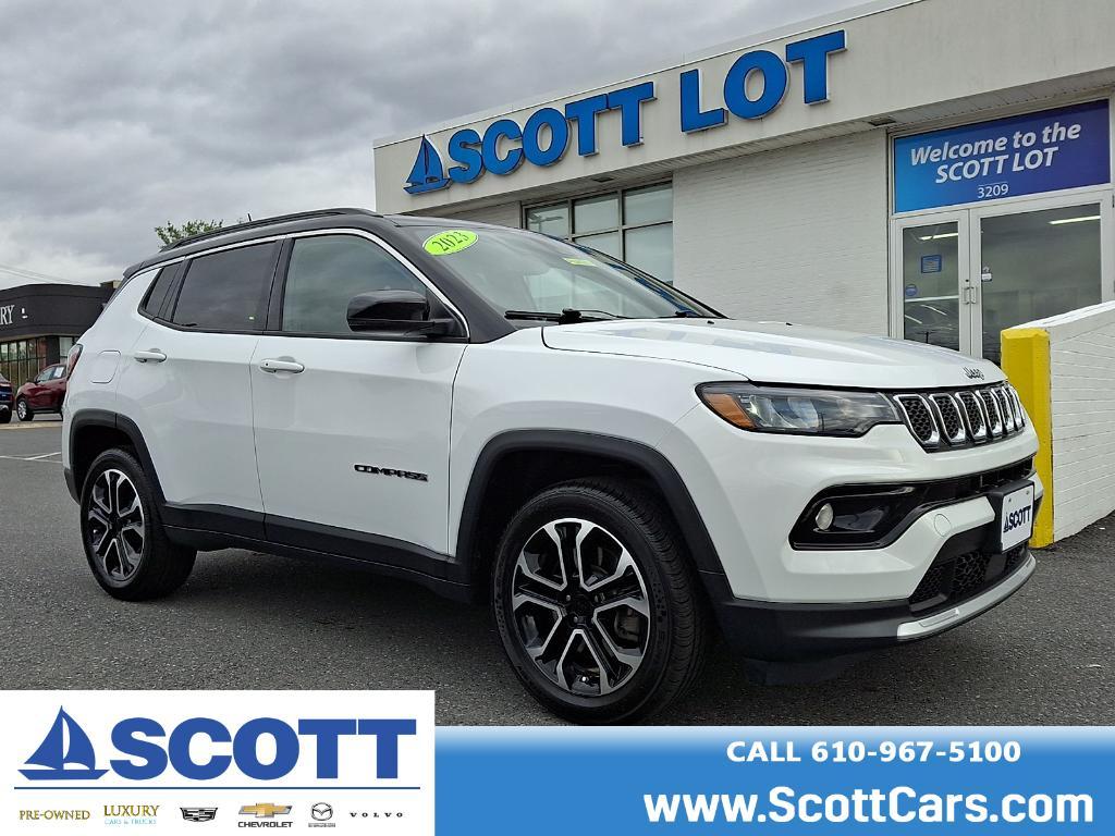used 2023 Jeep Compass car, priced at $23,995