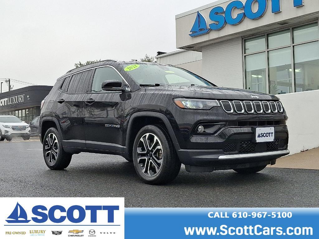 used 2022 Jeep Compass car, priced at $23,595