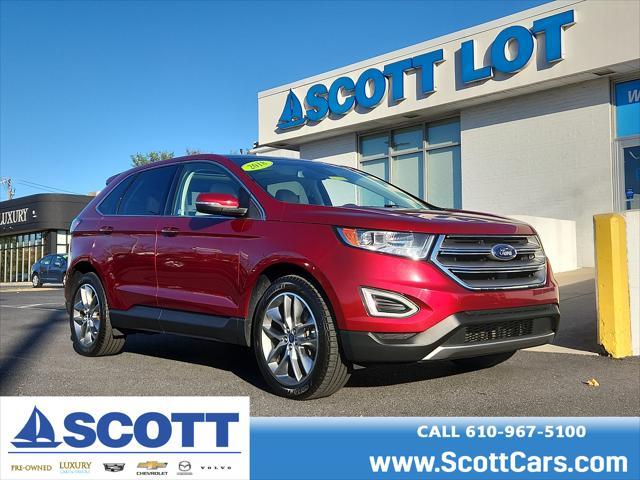 used 2018 Ford Edge car, priced at $17,995