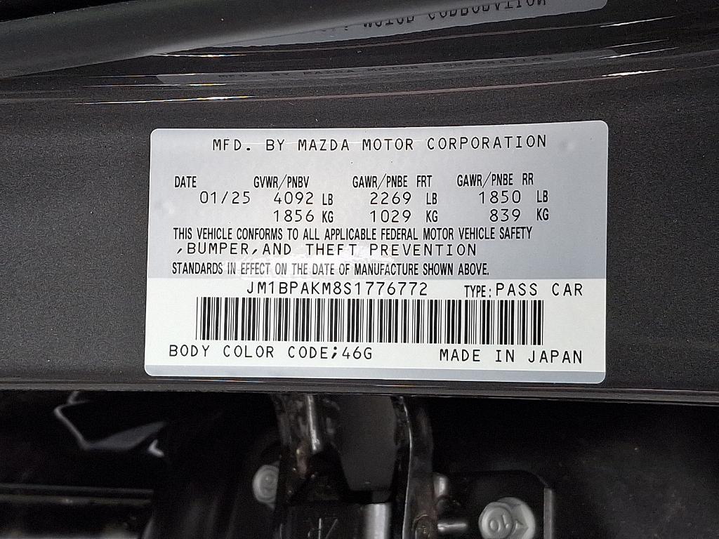 new 2025 Mazda Mazda3 car, priced at $28,310