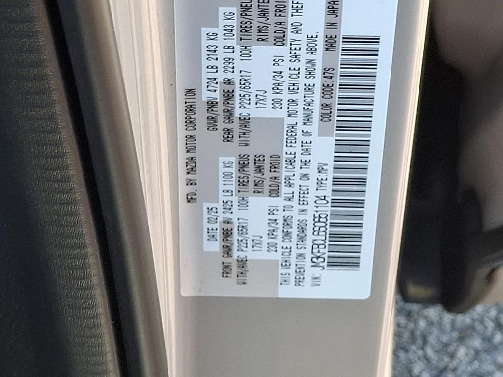 new 2025 Mazda CX-5 car, priced at $33,265