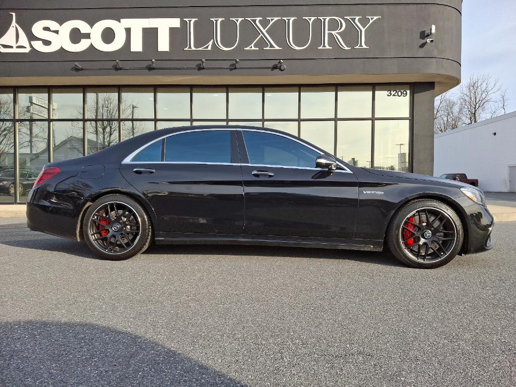 used 2020 Mercedes-Benz AMG S 63 car, priced at $74,500