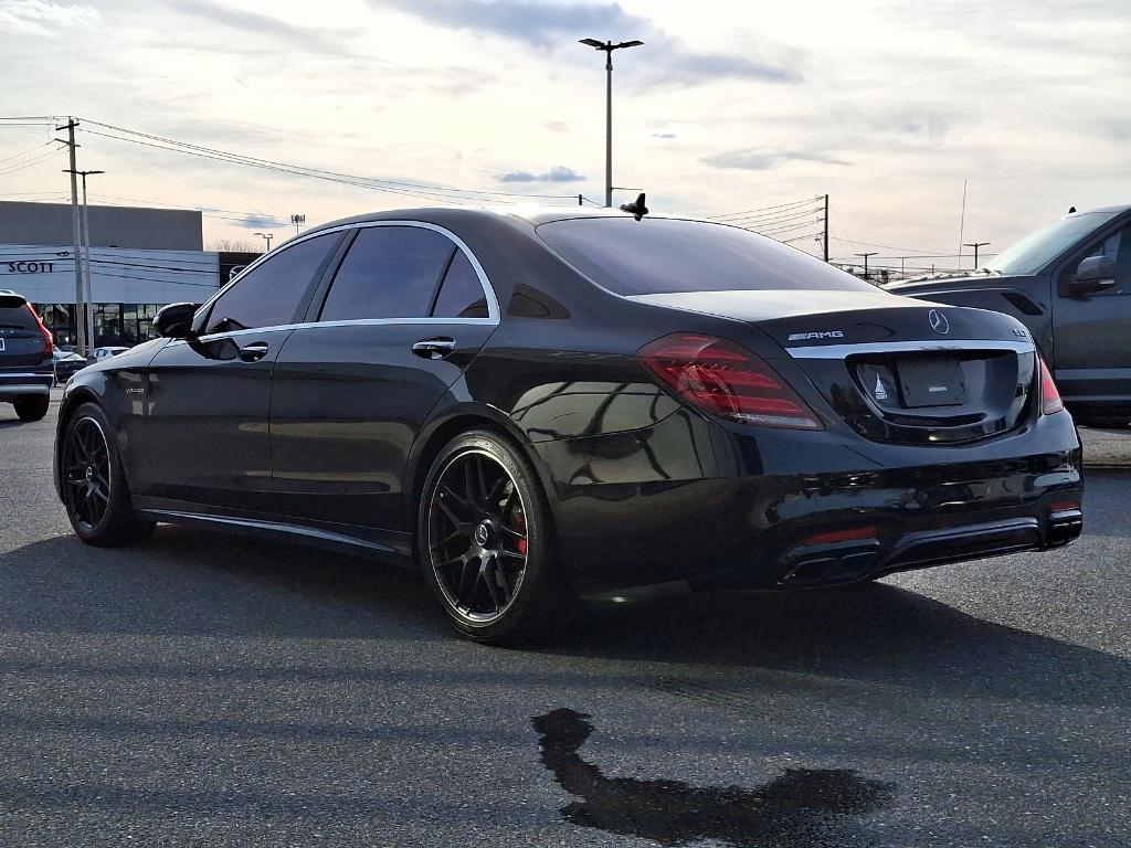used 2020 Mercedes-Benz AMG S 63 car, priced at $74,500