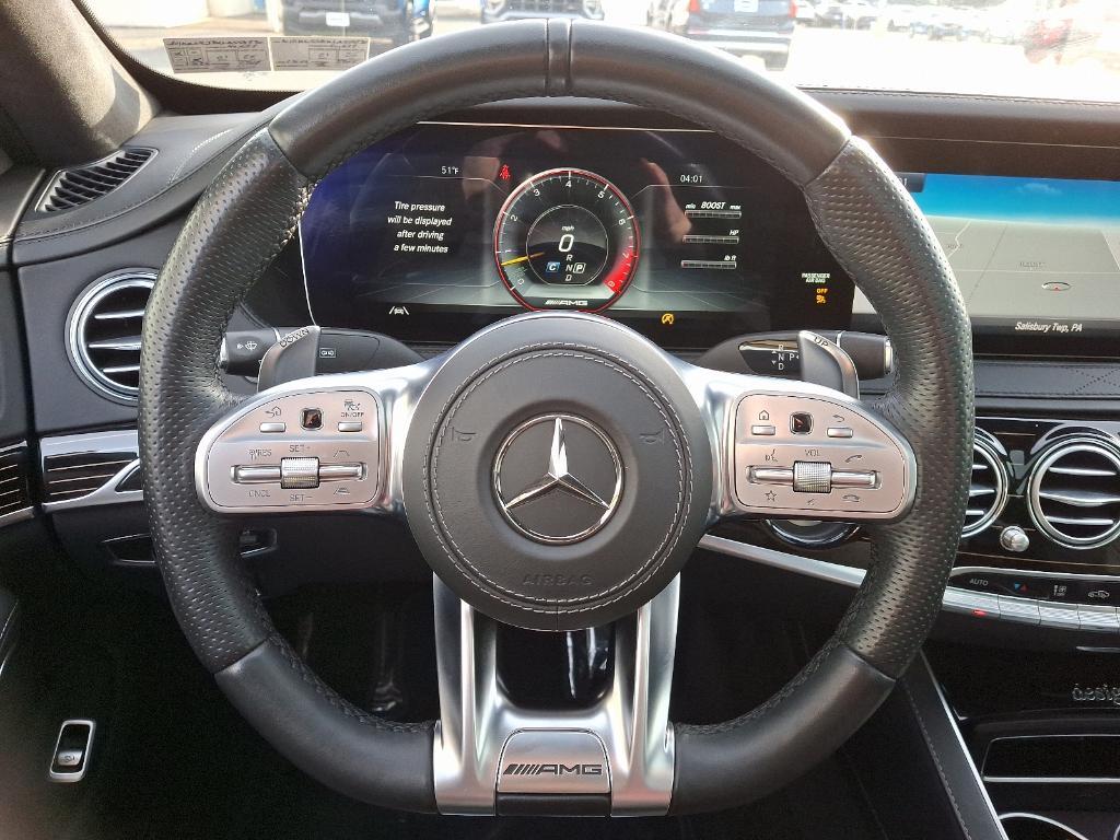 used 2020 Mercedes-Benz AMG S 63 car, priced at $74,500