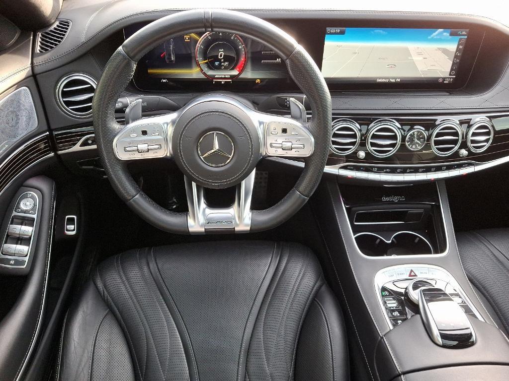 used 2020 Mercedes-Benz AMG S 63 car, priced at $74,500