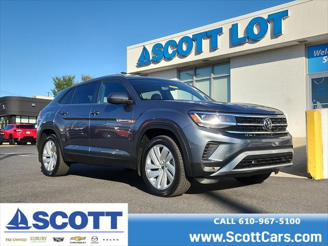 used 2022 Volkswagen Atlas Cross Sport car, priced at $29,995