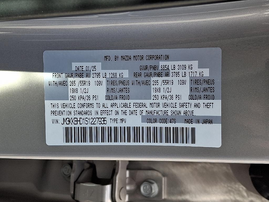 new 2025 Mazda CX-90 car, priced at $42,900