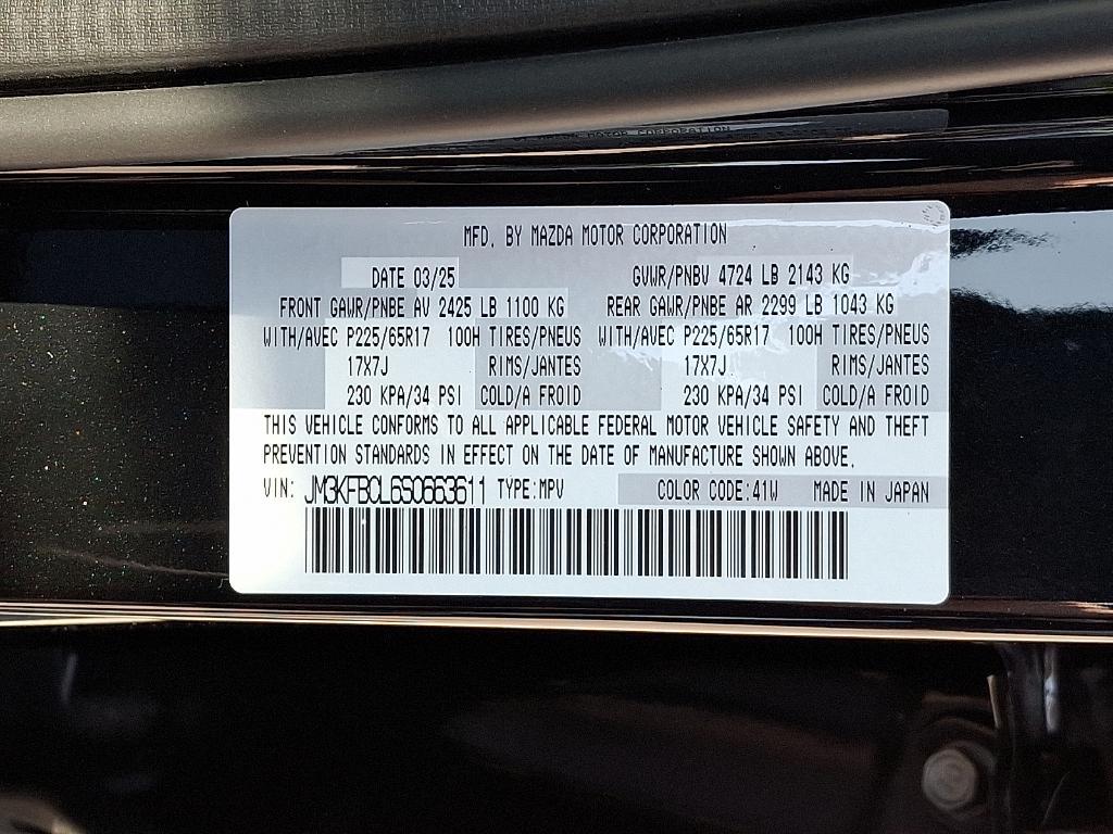 new 2025 Mazda CX-5 car, priced at $33,265