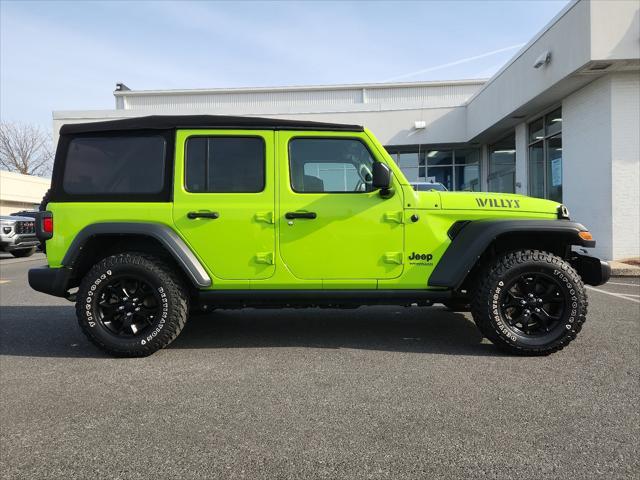 used 2021 Jeep Wrangler car, priced at $35,995