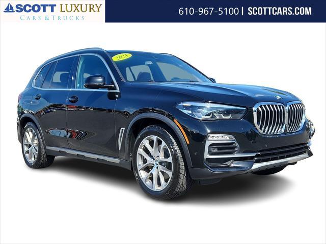 used 2021 BMW X5 car, priced at $33,595