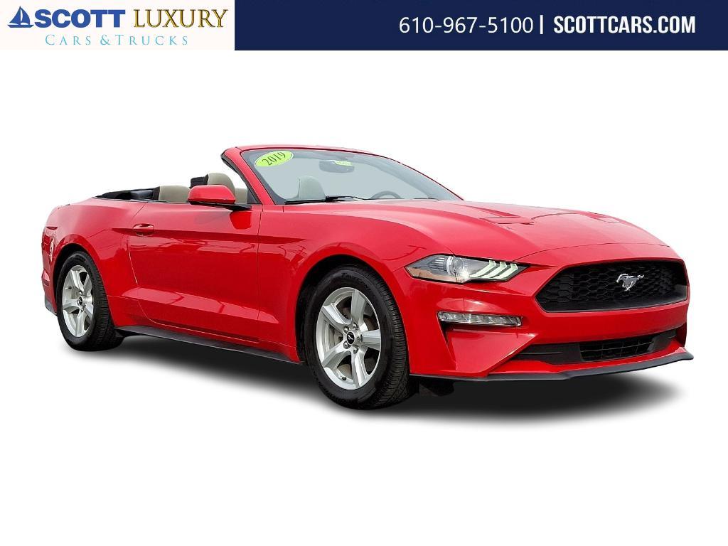 used 2019 Ford Mustang car, priced at $18,998