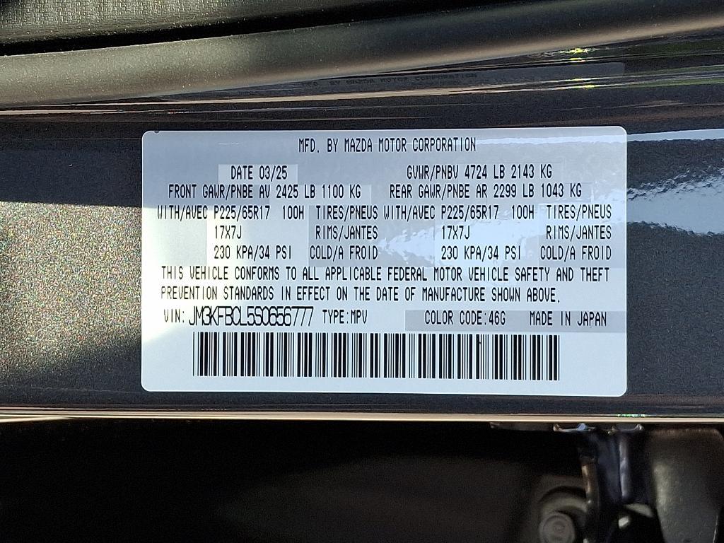 new 2025 Mazda CX-5 car, priced at $33,860