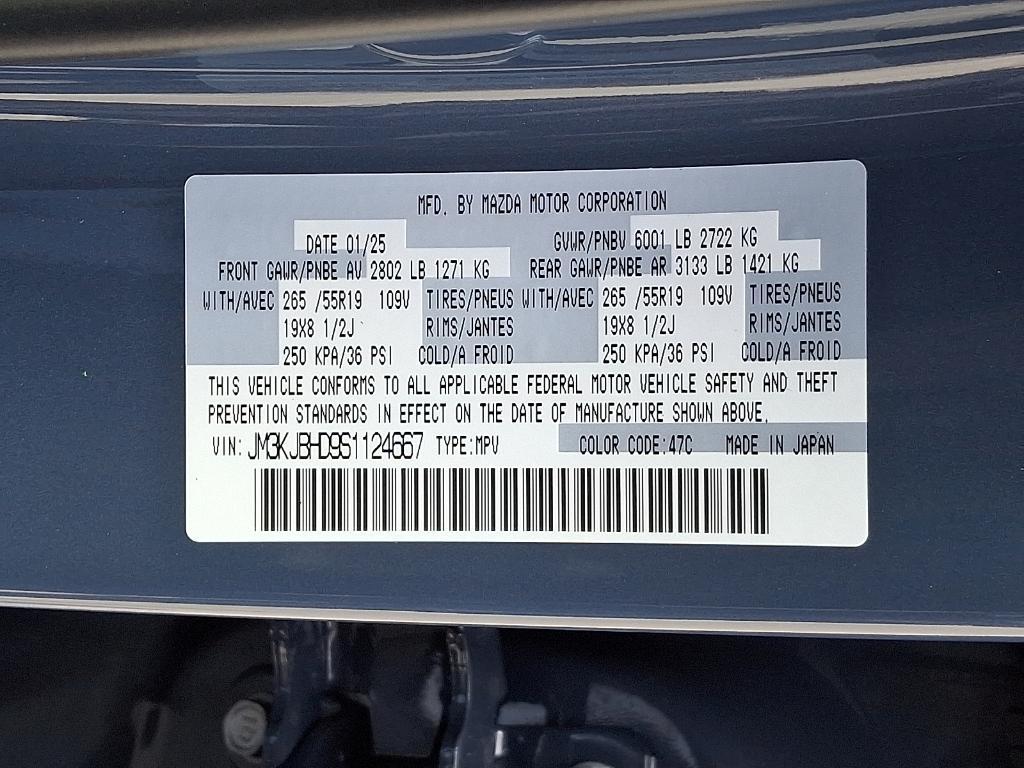 new 2025 Mazda CX-70 car, priced at $42,575