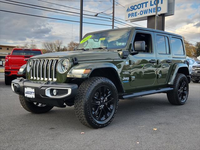 used 2021 Jeep Wrangler Unlimited car, priced at $36,995