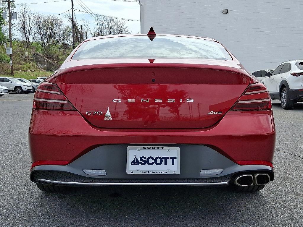 used 2023 Genesis G70 car, priced at $27,998