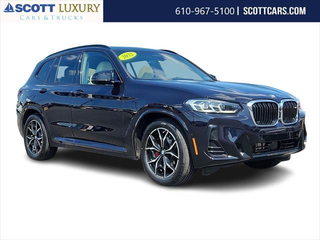 used 2022 BMW X3 car, priced at $45,702