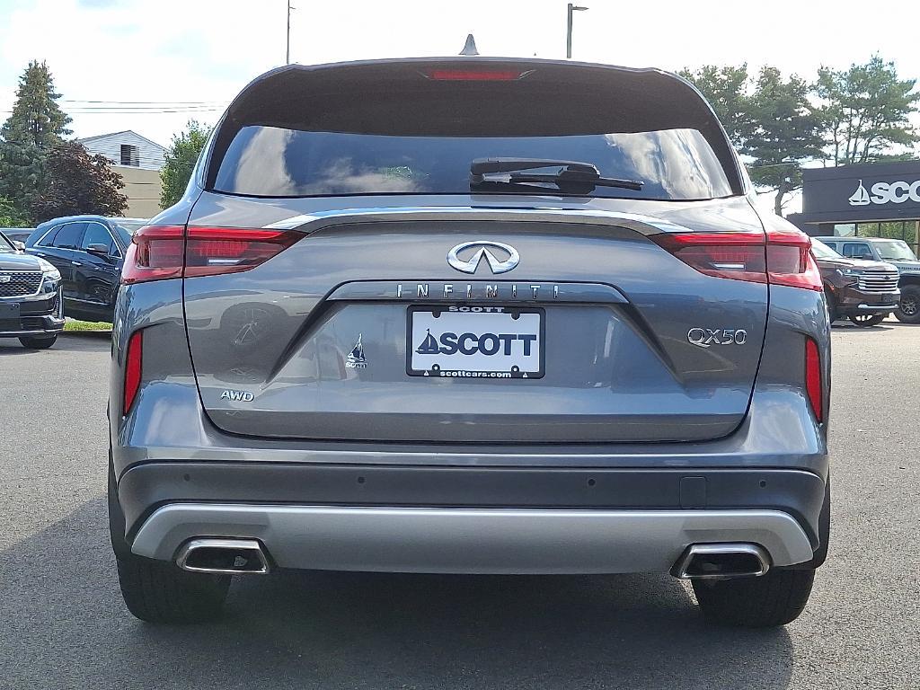 used 2021 INFINITI QX50 car, priced at $24,995