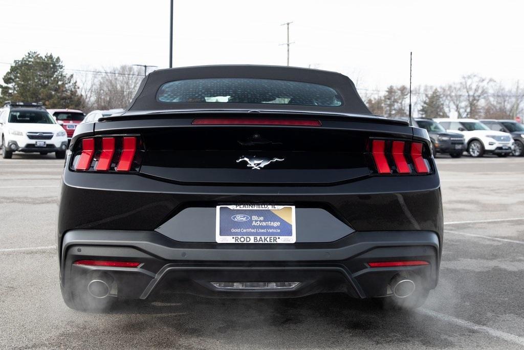 used 2024 Ford Mustang car, priced at $34,997