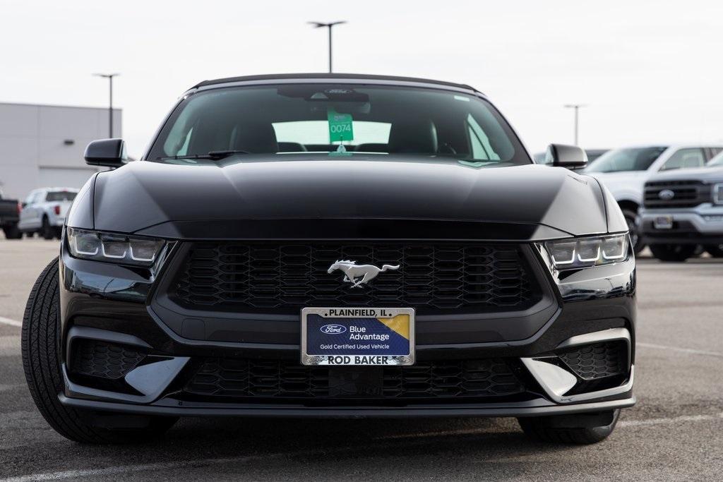 used 2024 Ford Mustang car, priced at $34,997