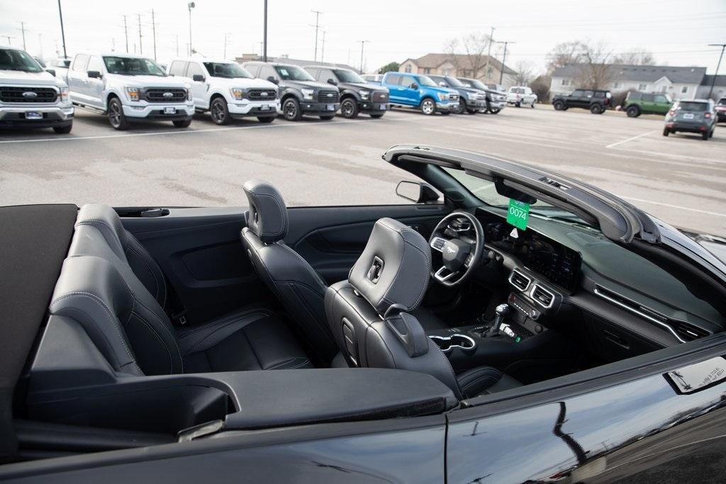 used 2024 Ford Mustang car, priced at $34,997