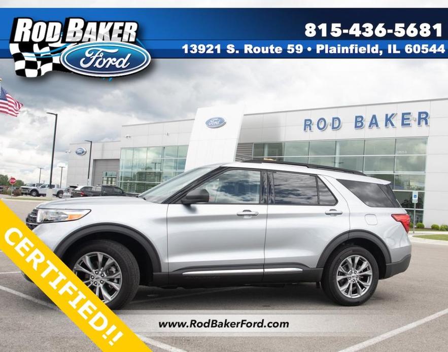 used 2022 Ford Explorer car, priced at $34,710