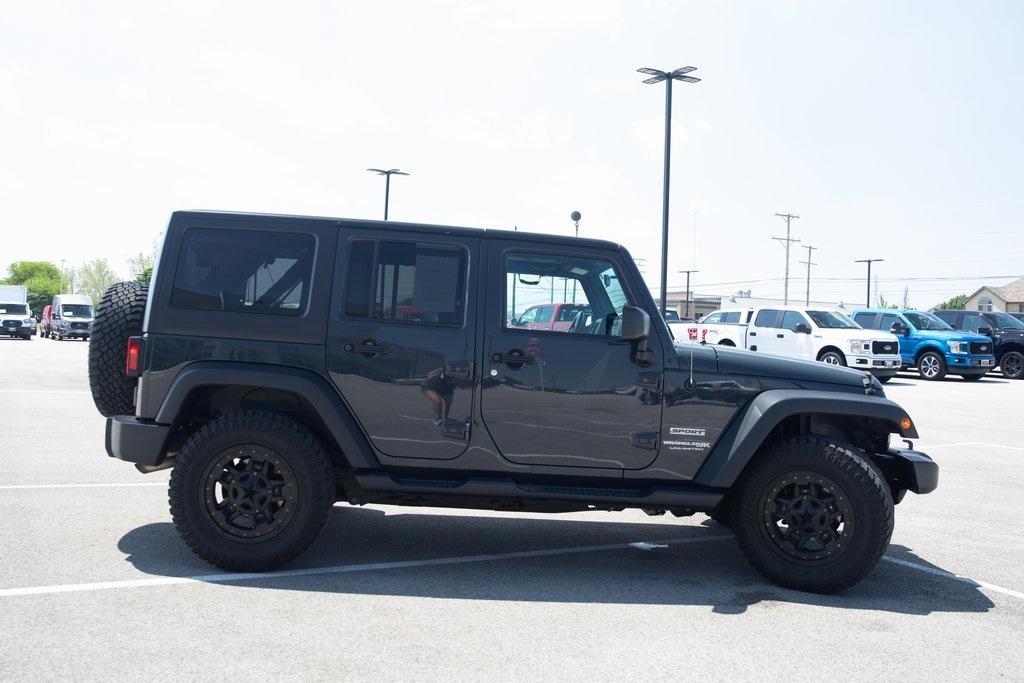 used 2018 Jeep Wrangler JK Unlimited car, priced at $25,509