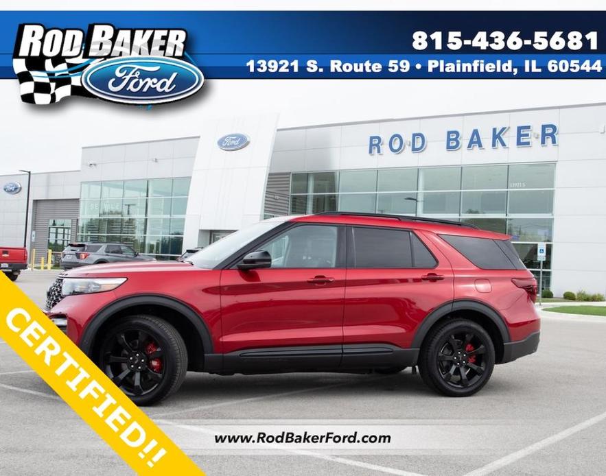 used 2023 Ford Explorer car, priced at $49,990