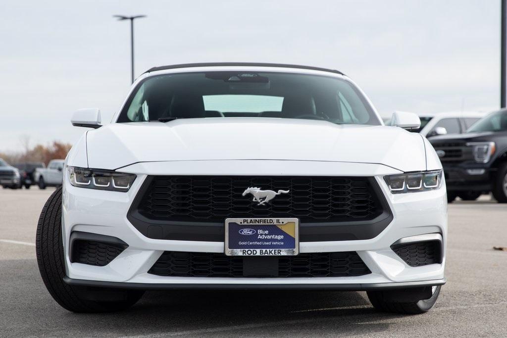 used 2024 Ford Mustang car, priced at $34,997