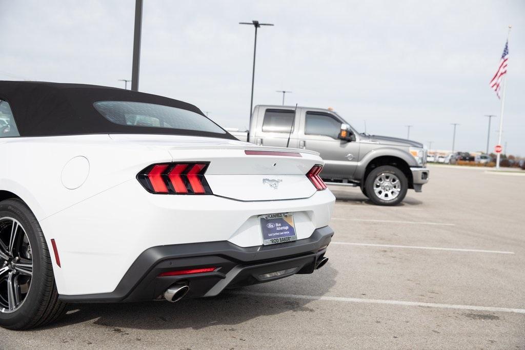 used 2024 Ford Mustang car, priced at $34,997