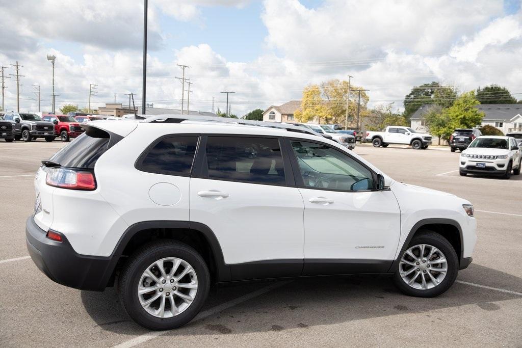 used 2021 Jeep Cherokee car, priced at $17,500